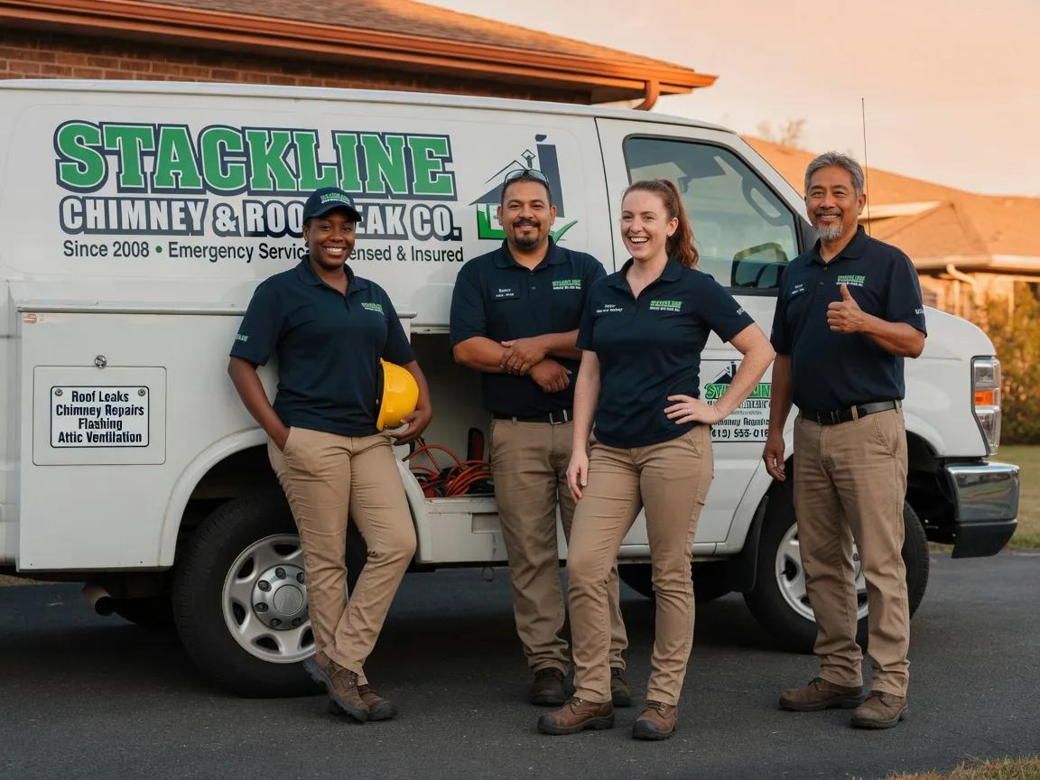 Chimney flashing repair company in Stoughton, WI